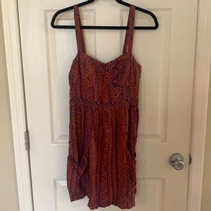 Size 10 American Eagle Tribal Print Dress